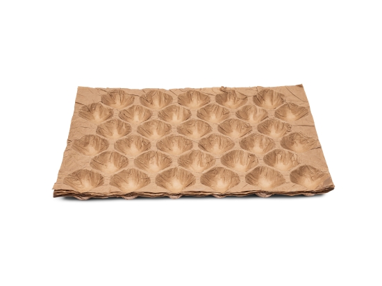 Papier-Einlage 60x40, braun, Packung mit 500 Stück / Anzahl der Fächer auswählen