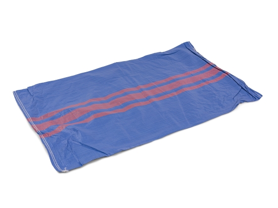 Sack 65 x 105 cm, blau, für 50 kg, Getreide, 100 Stück