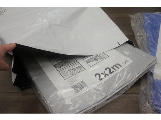 Kurier-Versandtaschen 6XL 58 x 75 cm, LDPE 55 Mikrometer, Karton mit 500 Stück
