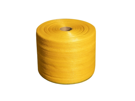 Raschelbeutel auf Rolle, 5 kg, gelb, 34 x 46 cm, für die Raschelmaschine