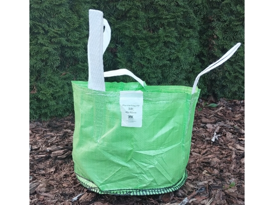 Planterbag, gewebter Pflanzbehälter, flexibler Pflanzsack GRÜN