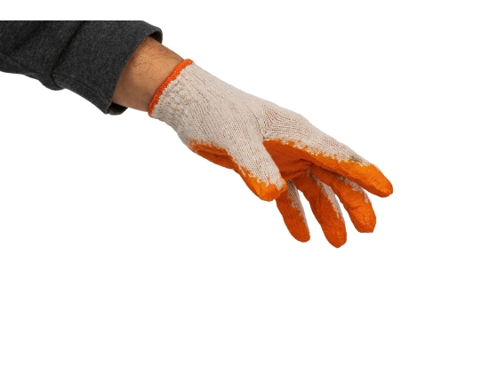 Arbeitshandschuhe „Gartenvampire“, 10 Paar, orange