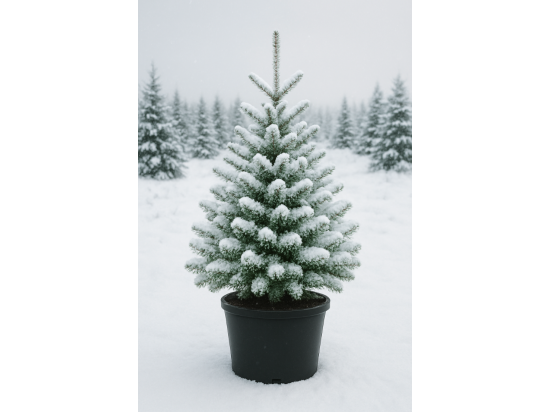 Weihnachtsbaumtöpfe 12 l, 26 cm – Palette mit 1000 Stück