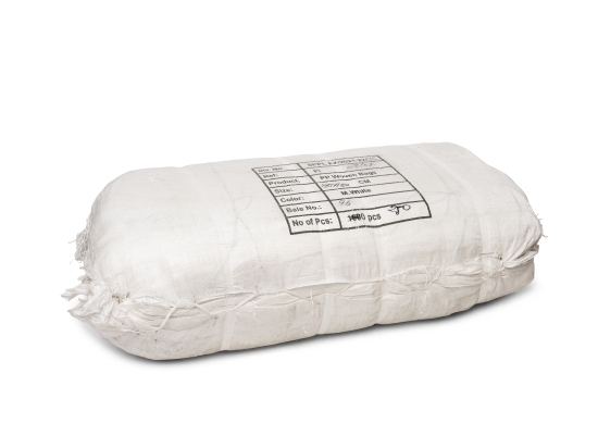 Weißer Polypropylen-Sack, 80 x 180 cm, 250 Stück, Großhandel