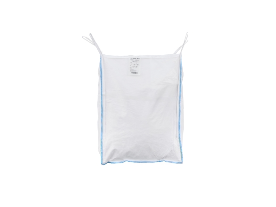 Big-Bag-Sack für Abfall und Bauschutt, 90 x 90 x 120 cm, WEISS, 4 Hebeschlaufen, Tasche, Containersack