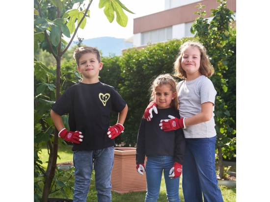 FELCO KIDS 720 Arbeitshandschuhe für Kinder im Alter von 6–8 Jahren, Schutzhandschuhe