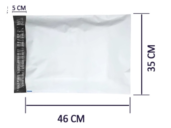 C3-Versandtaschen 35 x 46 cm, LDPE 55 Mikrometer, Karton mit 1000 Stück