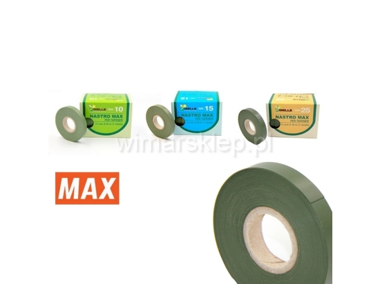 MAX-Tape-Bänder für Tape-Geräte, 10 Rollen (Varianten 10, 15, 25)