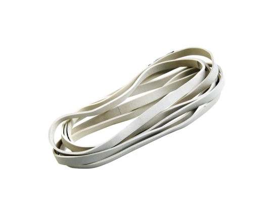 Elastikband, Durchmesser 50 mm x Breite 3 mm, weiß, 1 kg