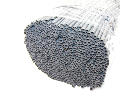 Befestigungsband für Pflanzen, Längen 35 cm, 4 × 0,5 mm, Farbe: Grau (geschnitten)
