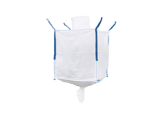 Big-Bag-Sack mit Einfüll- und Auslauftrichter, 500 kg, 90 × 90 × 90 cm