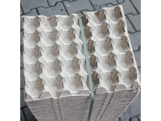 Sammelverpackung für Eier, Transportkiste für 30 Eier, Packung mit 110 Stück