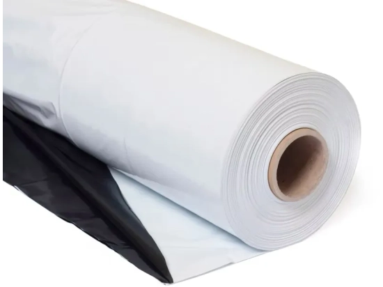 Eurosilo Schwarz-Weiß-Silagefolie für Silagehaufen, 10 x 33 m, 120 µm