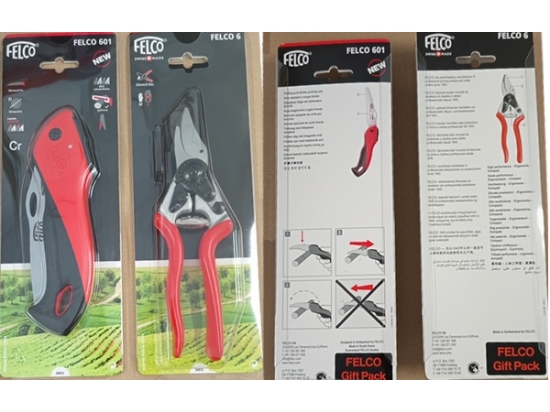 FELCO 6 GARTENSCHERE + FELCO 601 SÄGE – GESCHENKSET, PREISHIT