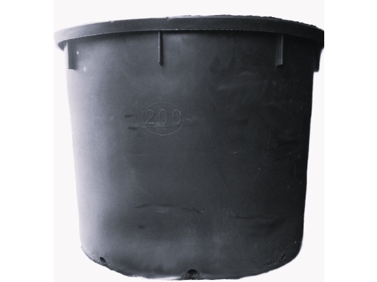 200-Liter-Pflanzkübel, hoch, rund, Mastelli, 75 x 60 cm