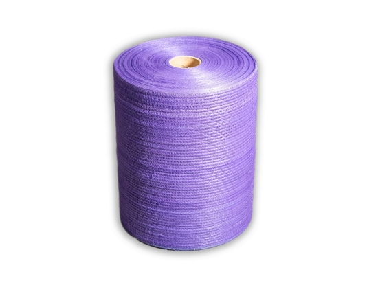 Raschelbeutel auf einer Rolle, 15 kg, violett, 46 x 65 cm, für die Raschelmaschine