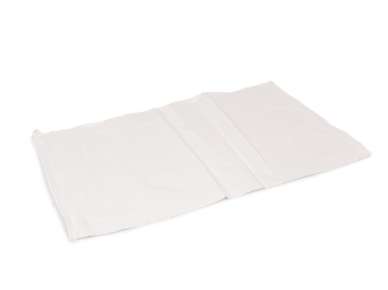 Futtersack aus Polypropylen, 55 x 110, weiß, für Futter und Pellets. 100 Stück