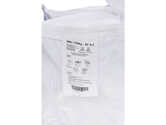 Big Bag 90 x 90 x 160 cm mit Schürze, 1000 kg