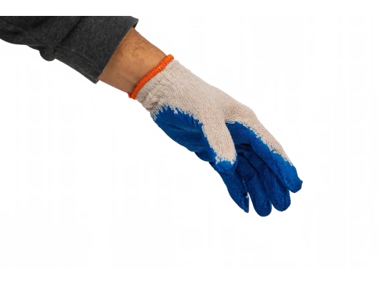 Arbeitshandschuhe „Gartenvampirinnen“, 10 Paar, blau