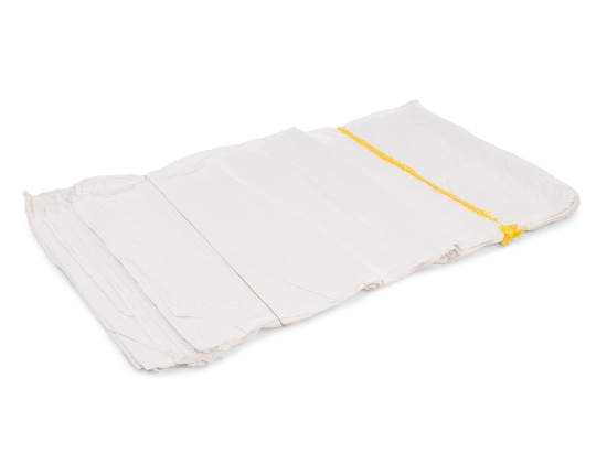 Sack 65 x 105 cm, weiß, für 50 kg, Getreide, 100 Stück