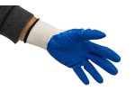 Polex-Schutzhandschuhe für Bau und Landwirtschaft – 12 Paar, blau, Größe auswählen