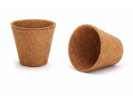 Biologisch abbaubarer Kokos-Blumentopf, Durchmesser 11 cm, 1 l, zum Aussäen, 10 Stück