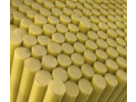 Gelbe Stäbe, Glasfaser-Pflanzstäbe, Packung mit 100 Stück