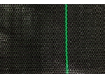 Agrargewebe 3,2 x 100 m, schwarz, grüne Streifen, 99 g