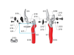 FELCO 6/11 – Ersatzfeder für die Felco 6-Gartenschere