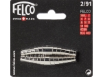 2/91 Set mit zwei vernickelten Federn 2/11 für FELCO-Gartenscheren