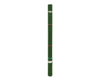 Grüne Stäbe, Glasfaser-Pflanzstäbe, Packung mit 100 Stück
