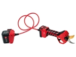 Elektrische Gartenschere FELCO 834W, 34-mm-Klinge, F-Gold, sicheres Schnittschutzsystem „Cut Shield“