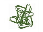 Rezeptur-Gummiband 30 x 5 mm, grün, 90 % Kautschuk, 1 kg
