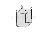 Bigbag 90 x 90 x 120 cm, geschlossener Boden, offene Oberseite, 1000 kg