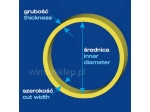 Formgummi 40 x 1,5 mm, weiß, 1 kg Gummibänder
