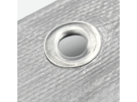 DICKE PE-PLANE,  210 g/m²,  silber-braun, Schutzplane