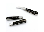 Sierpak Premium-Impfmesser Due Buoi 244C, Griff aus Horn