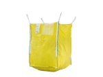 Großer Big Bag – offen, für Abfall und Bauschutt, 90 x 90 x 120 cm, gelb