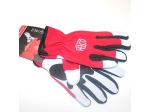 Felco 702 Schutzhandschuhe aus Leder/Spandex, weiß-rot
