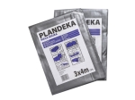 PE-PLANE, extra dick, 260 g/m², silber-schwarz,
