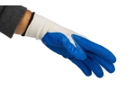 Polex-Schutzhandschuhe für Bau und Landwirtschaft – 12 Paar, blau, Größe auswählen