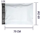 Kurier-Versandtaschen 8XL 690 x 790 mm, LDPE 55 Mikrometer, 50 Stück
