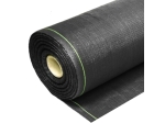 Agrargewebe 1,6 x 100 m, schwarz, grüne Streifen, 70 g
