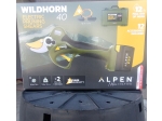 ALPEN WILDHORN 40 – Schweizer Elektrogartenschere mit FELCO-Klinge, Schnittstärke bis 40 mm
