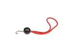 Befestigungsgummibänder für Planen mit Kugel und Haken, rot, 30 cm