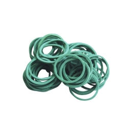 Rezepturgummi, Durchmesser 15 mm x Breite 1,2 mm, grün, 1 kg